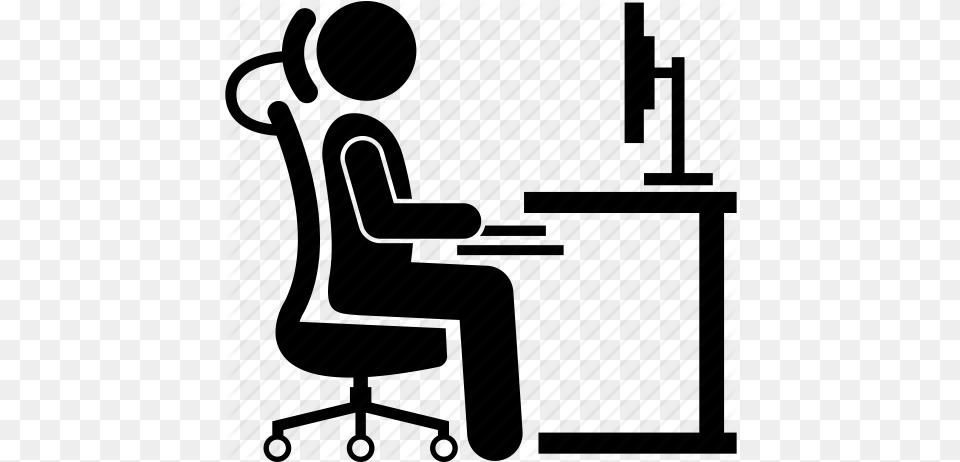 Workstation Workouts, Person, Sitting, Electrical Device, Microphone Png Image