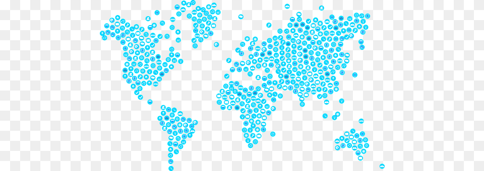 World Pattern, Turquoise, Accessories, Chandelier Free Png