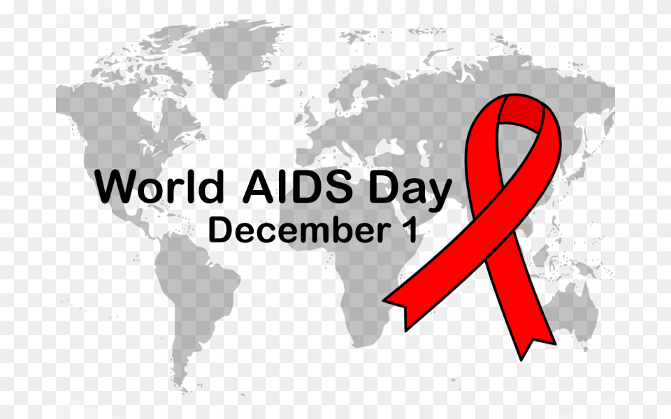 World Aids Day Blue Map Of World, Dynamite, Weapon, Ball, Rugby Free Png