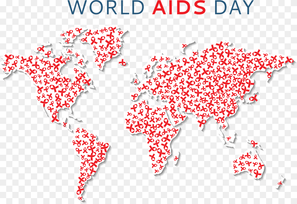 World Aids Day Clipart, Chart, Map, Plot, Atlas Free Png