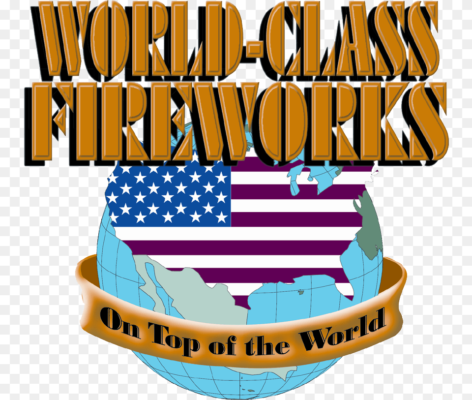 World Class Fireworks Logo, American Flag, Flag, Dynamite, Weapon Free Png