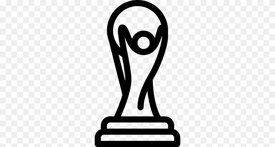 World Cup Icon, Gray Png