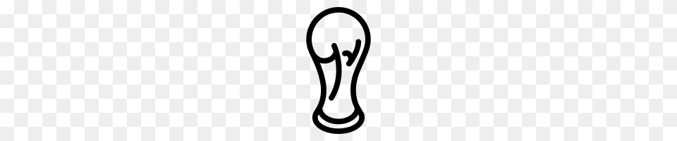 World Cup Trophy Icons Noun Project, Gray Free Png
