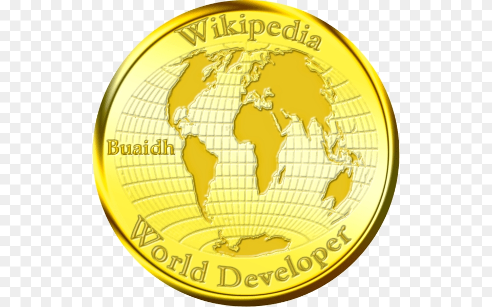 World Developer Champion Buaidh Circle, Gold Png