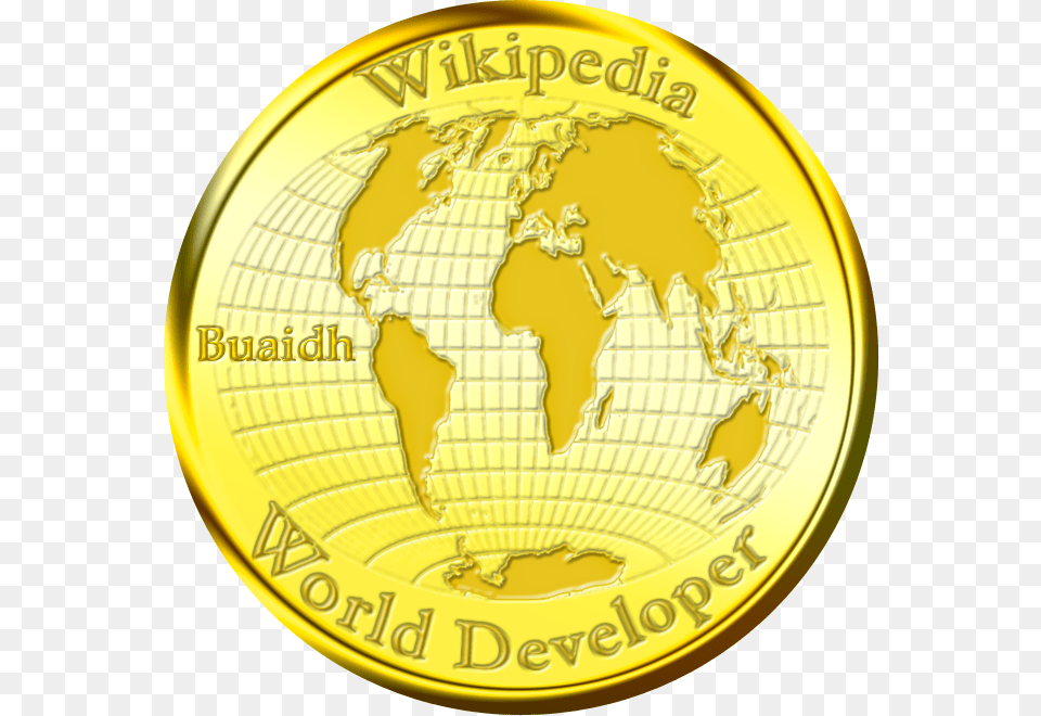 World Developer Champion Buaidh Circle, Gold Free Png Download