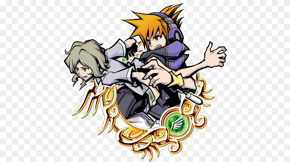 World Ends With You Neku, Book, Comics, Publication, Baby Png Image