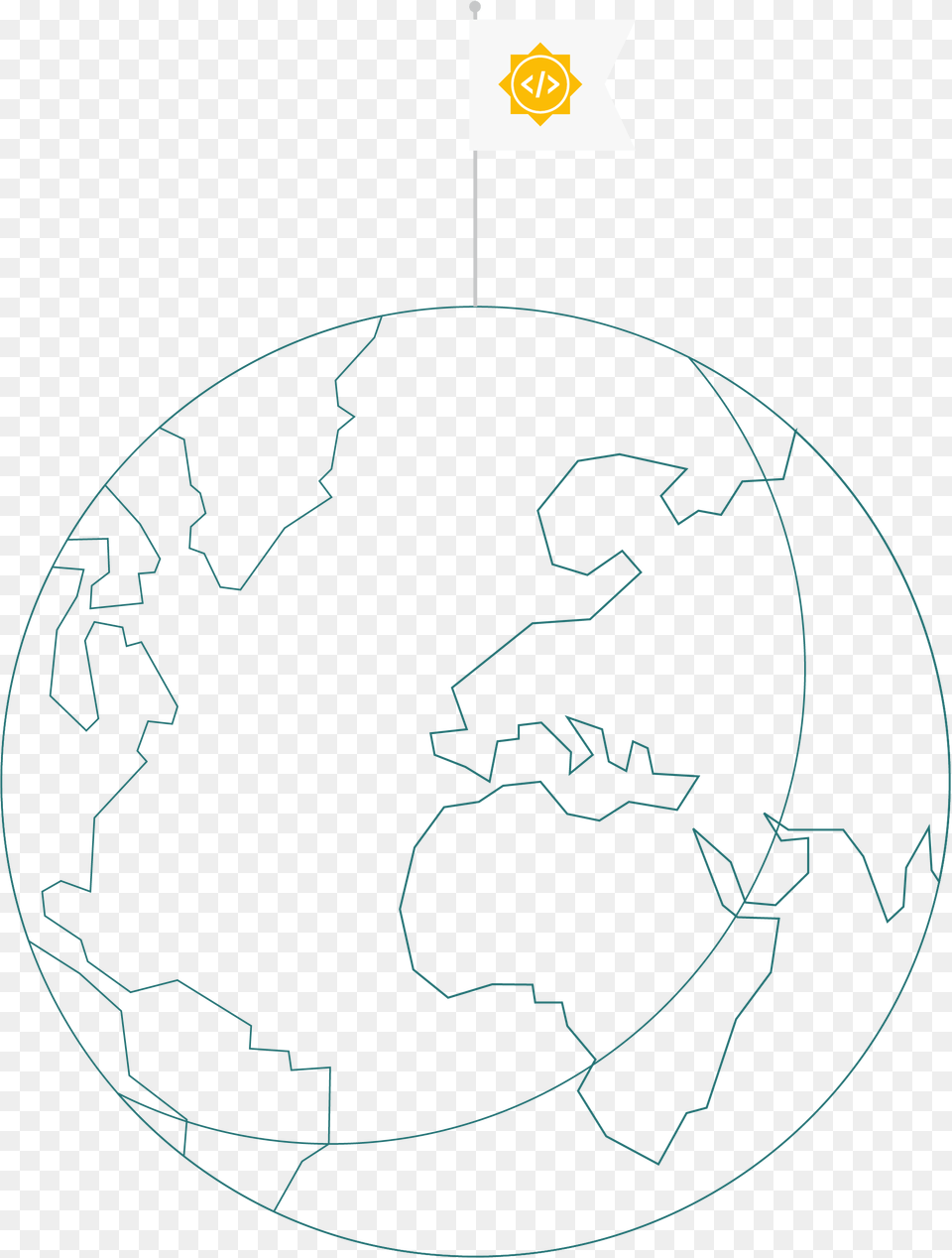 World Flag Circle, Astronomy, Outer Space, Planet, Globe Free Png Download
