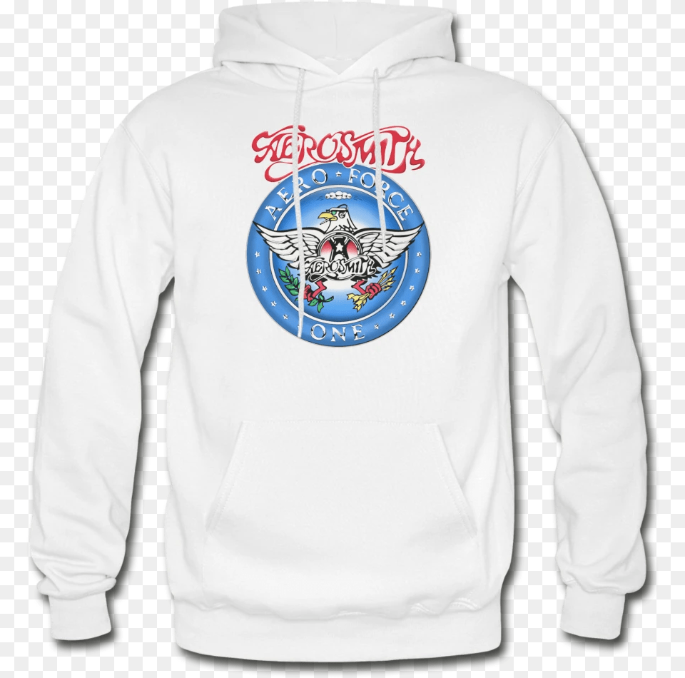 World Garth Algar Aerosmith Hoodie Halloween Costume Blank White Sweater, Clothing, Knitwear, Sweatshirt Free Png