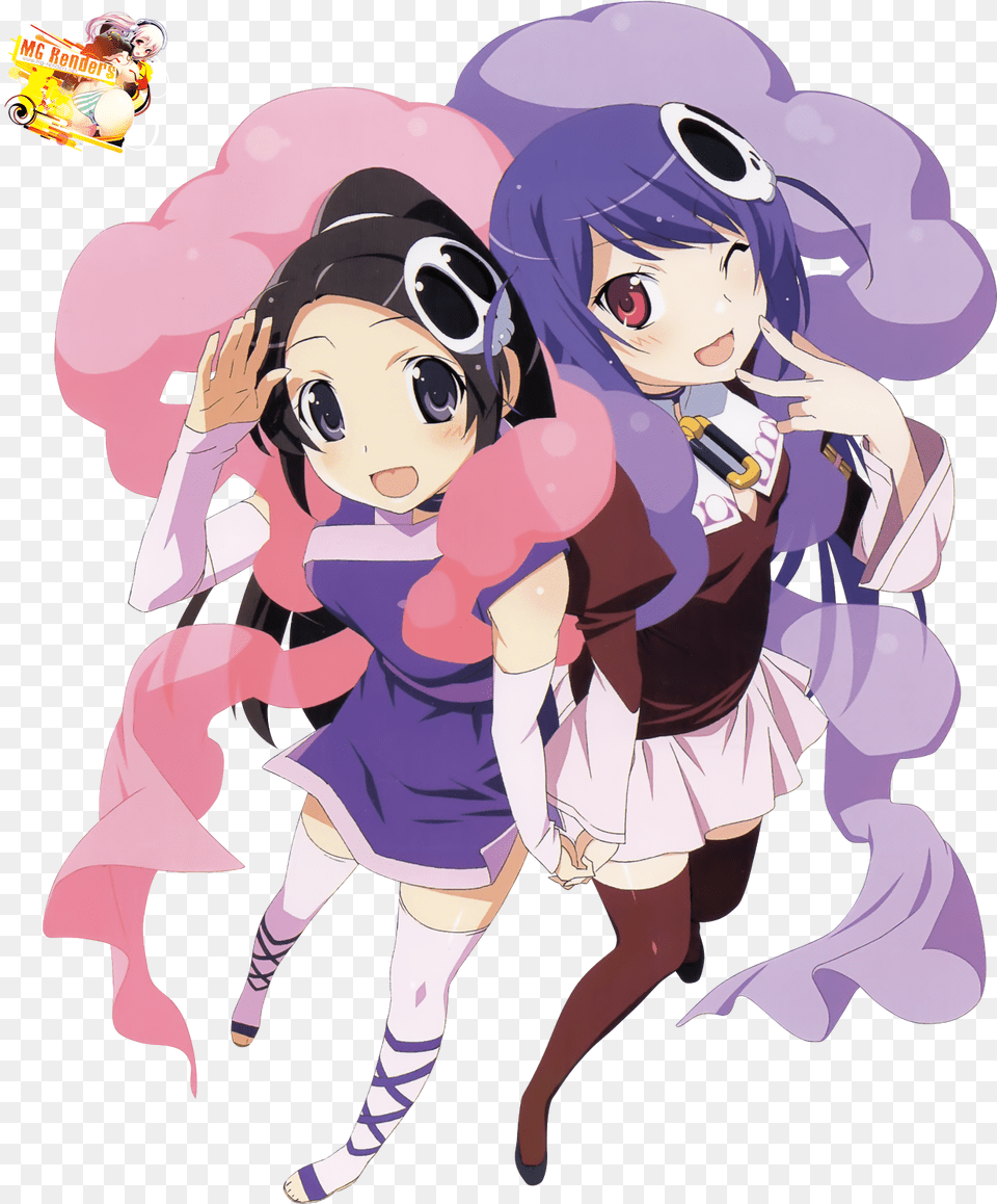 World God Only Knows Elsie And Haqua, Book, Comics, Publication, Baby Free Png Download