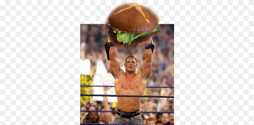 World Heavyweight Championship John Cena, Burger, Food, Adult, Male Free Png