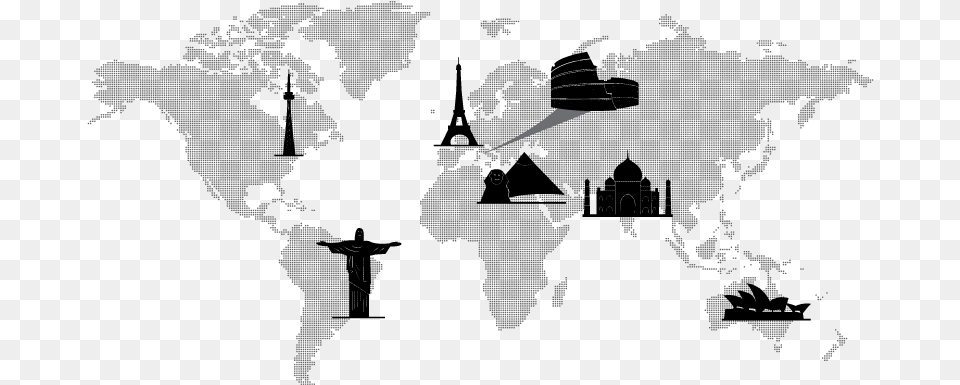 World Icons On Map World Map, Plot, Chart, Person, Adult Png