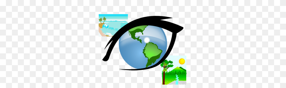World In Eye Of Beholder Clip Art, Astronomy, Outer Space, Planet, Globe Png Image