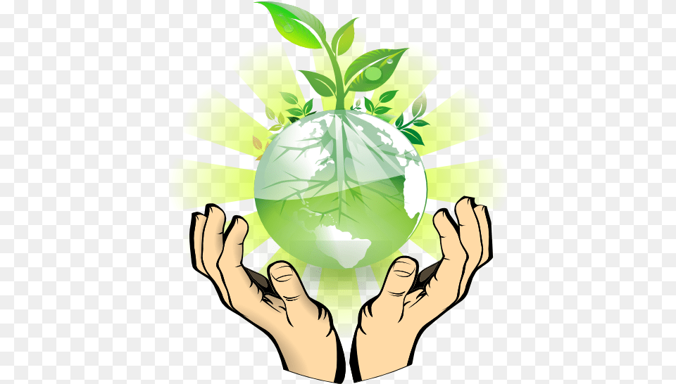 World In Our Hands Clipart For Web World In Our Hands Clipart, Plant, Leaf, Green, Herbs Free Png Download