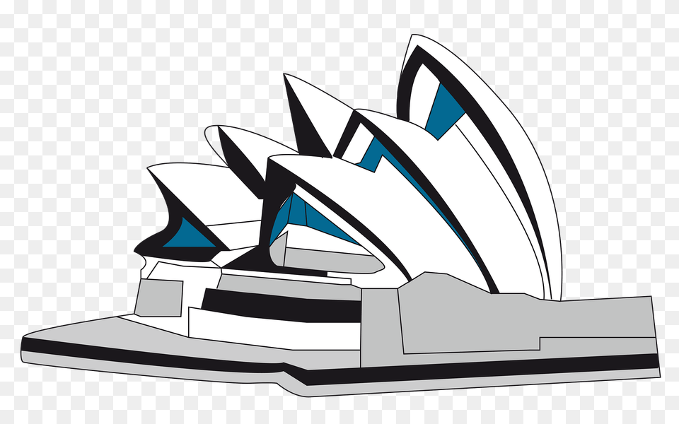 World Landmarks Icons Sydney Opera House Clipart, Architecture, Building, Opera House, Animal Png Image