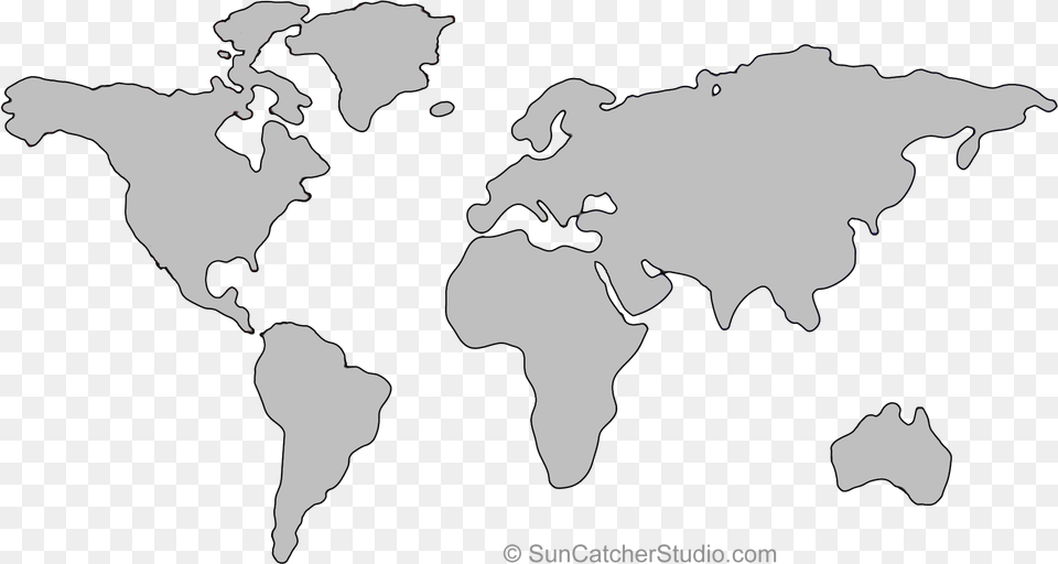 World Map, Chart, Plot, Atlas, Diagram Free Png