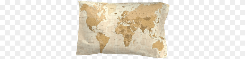 World Map 2018 Vector, Cushion, Home Decor, Atlas, Chart Png Image