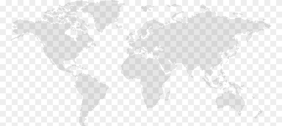 World Map, Silhouette, Lighting Free Png Download