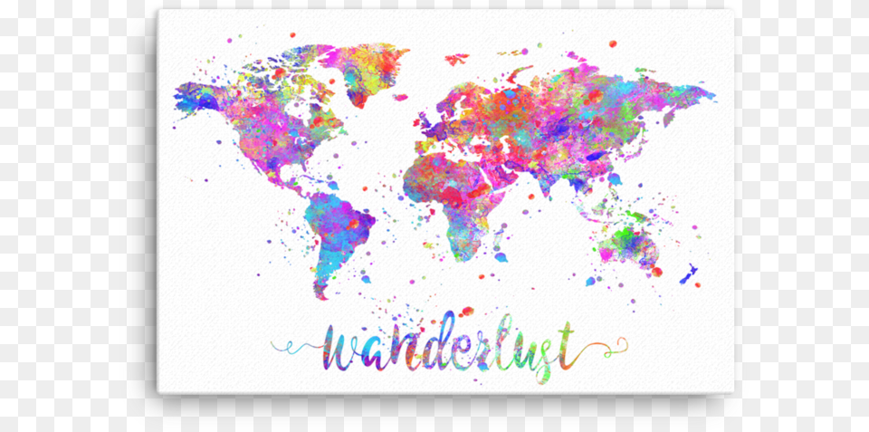 World Map, White Board Free Png Download