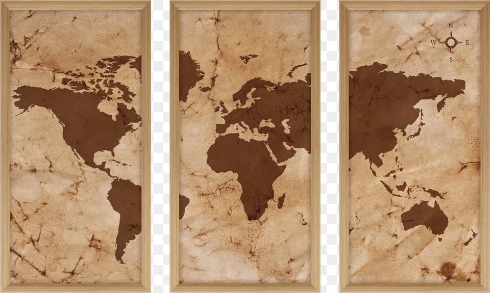 World Map, Chart, Plot, Atlas, Diagram Free Png Download