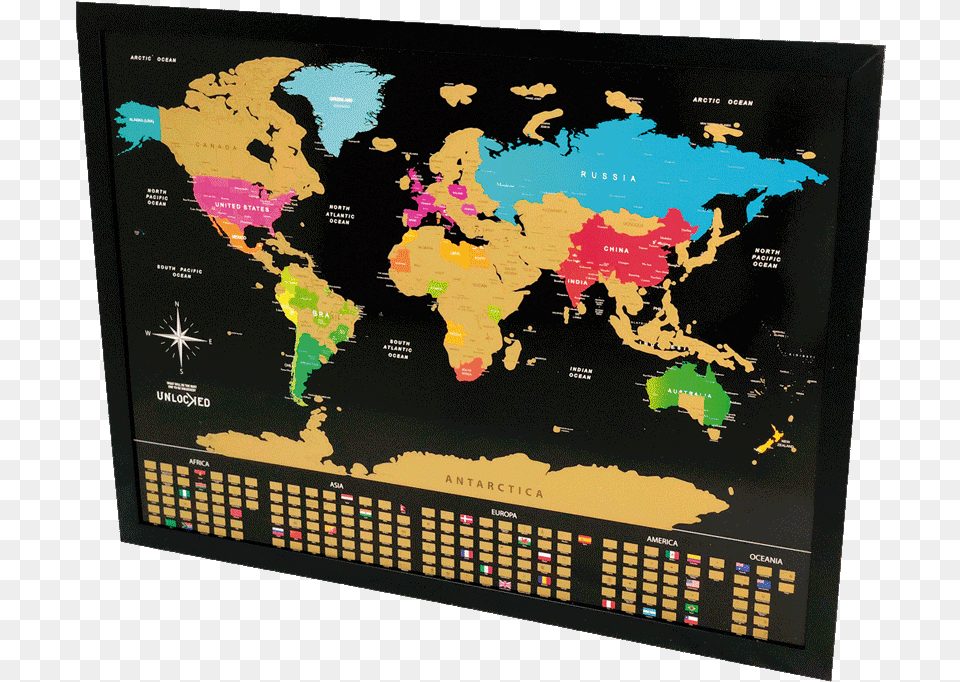 World Map, Chart, Plot, Screen, Monitor Png Image