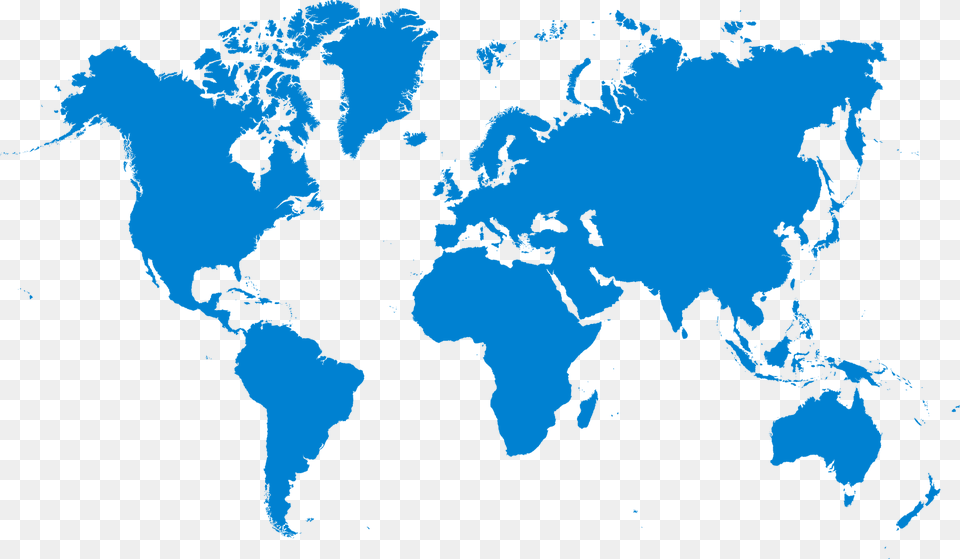 World Map Black And White Photo Free Png