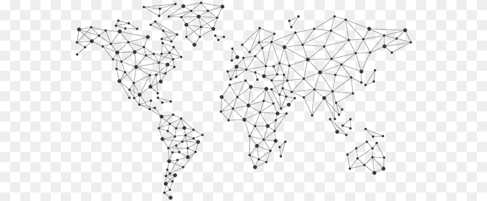 World Map Connected Dots, Nature, Outdoors, Snow, Chandelier Png Image