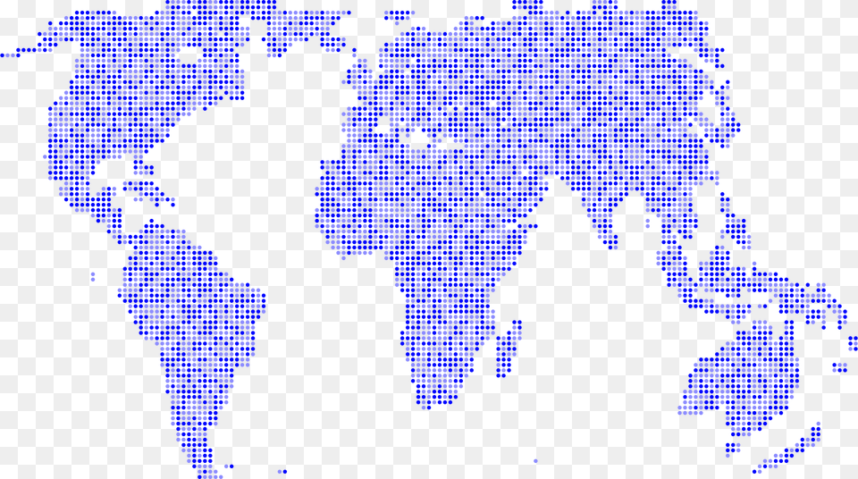 World Map Dots 2 Variation 2 Clip Arts Dot World Map, Chart, Plot, Person, Face Free Png Download