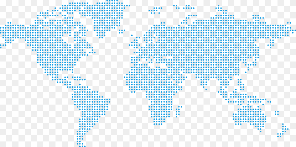 World Map Dotted Free Transparent Png