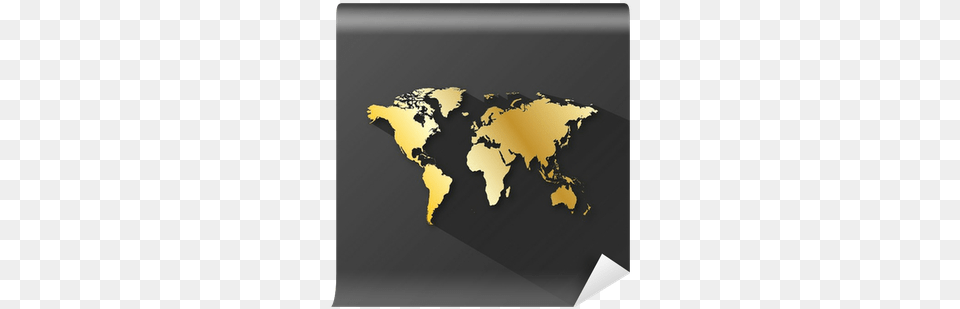 World Map Icon Global World Map Vector Orange, Chart, Plot, Atlas, Diagram Free Png