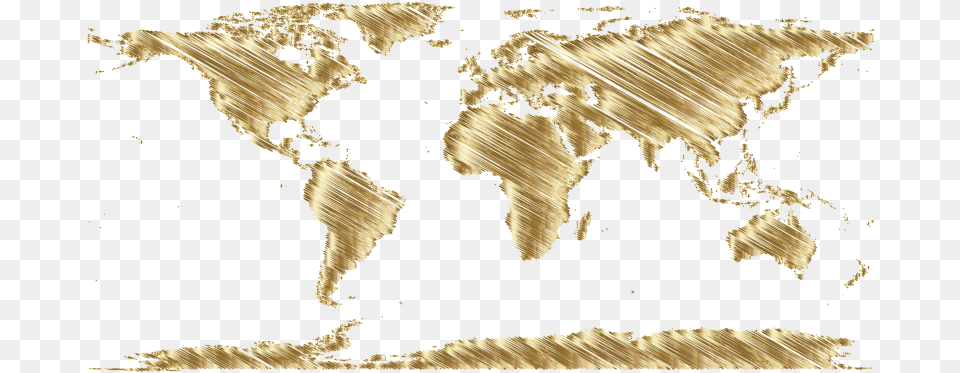 World Map Sketch Gold Dlpngcom Flag That Has Purple, Chart, Plot, Atlas, Diagram Png Image