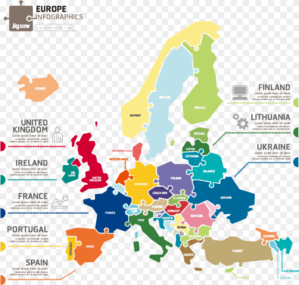World Map Vector Material Plate Business Map Of Europe, Chart, Plot, Atlas, Diagram Free Transparent Png