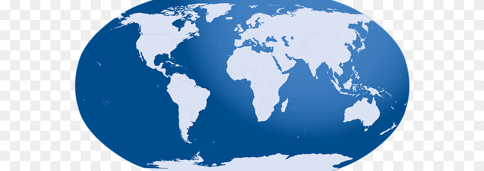 World Map World Map Earth Global Continent Central America On A Globe, Astronomy, Outer Space, Planet Free Transparent Png