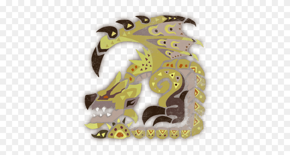 World Mhw Gold Rathian Icon, Dragon, Ammunition, Grenade, Weapon Png