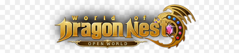 World Of Dragon Nest Official Website Dragon Nest World Logo Png Image