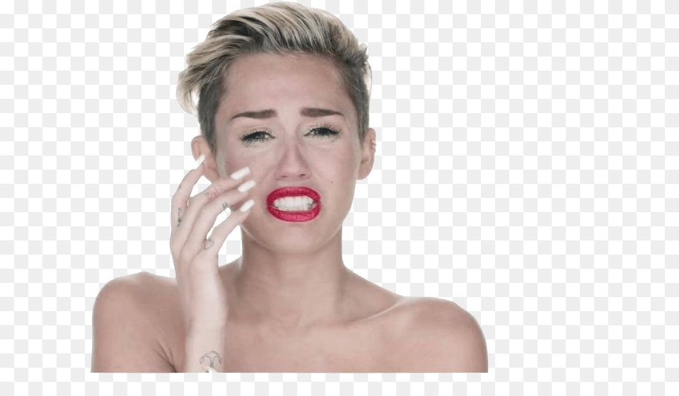 World Of Miley Cyrus Face, Neck, Body Part, Head, Person Free Png Download