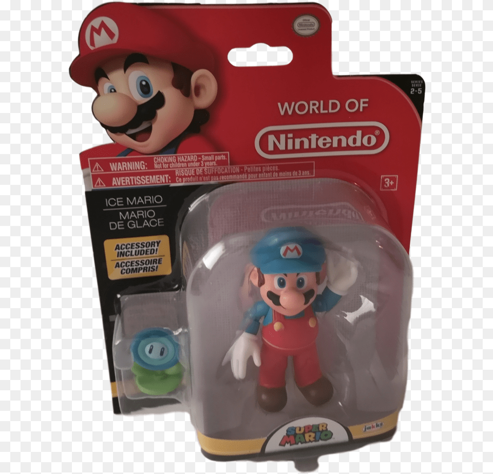 World Of Nintendo Mario Action Figures, Baby, Face, Head, Person Free Transparent Png