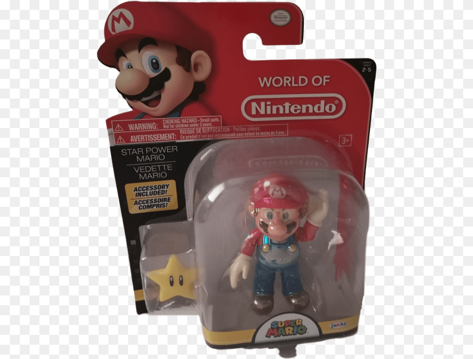 World Of Nintendo Star Power Mario 4 Figure Splatoon World Of Nintendo, Baby, Person, Face, Head Png