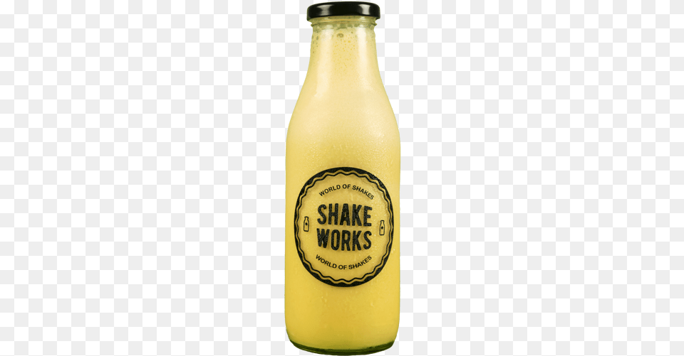 World Of Shakes Shakes In Glass Bottle, Beverage, Milk, Lemonade Png
