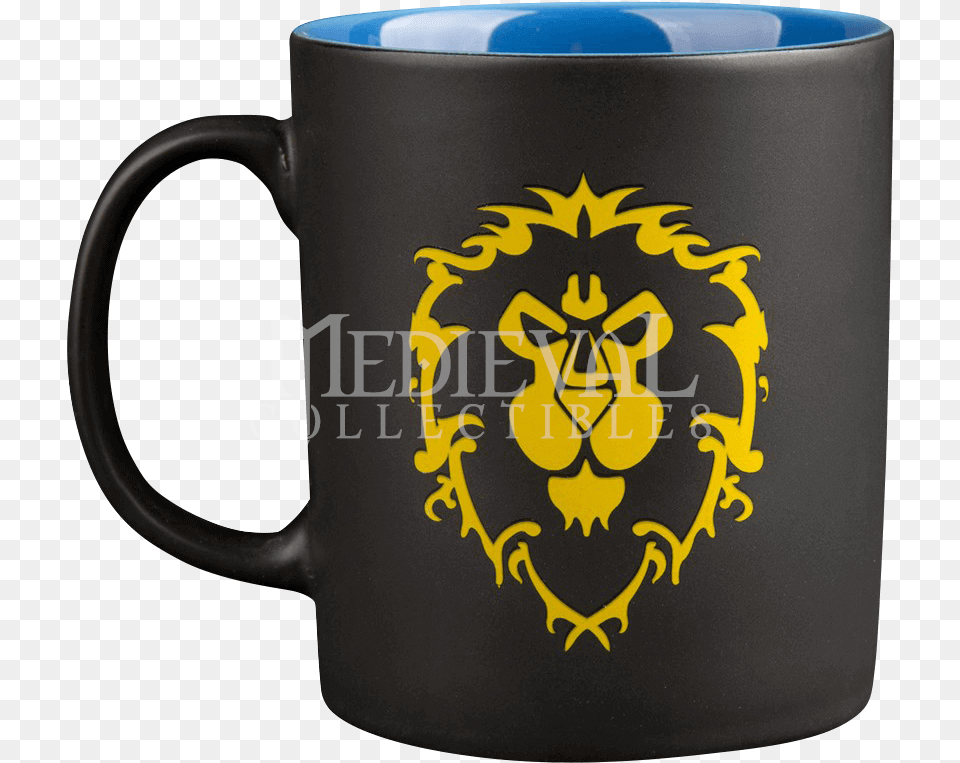 World Of Warcraft Alliance Logo Mug, Cup, Beverage, Coffee, Coffee Cup Free Png