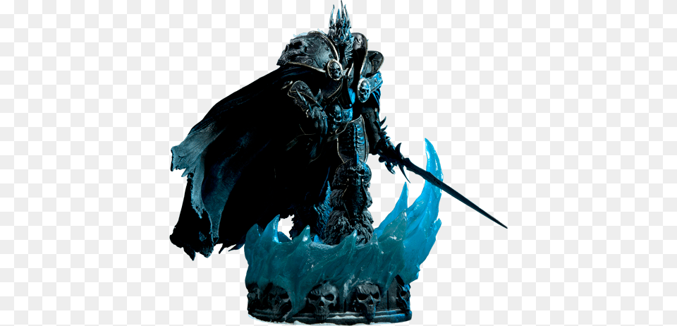 World Of Warcraft Arthas Polystone Statue, Adult, Bride, Female, Person Png Image