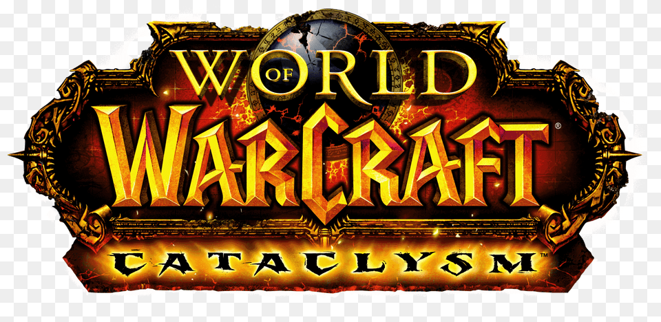 World Of Warcraft Cataclysm Logo, Gambling, Game, Slot Free Png Download