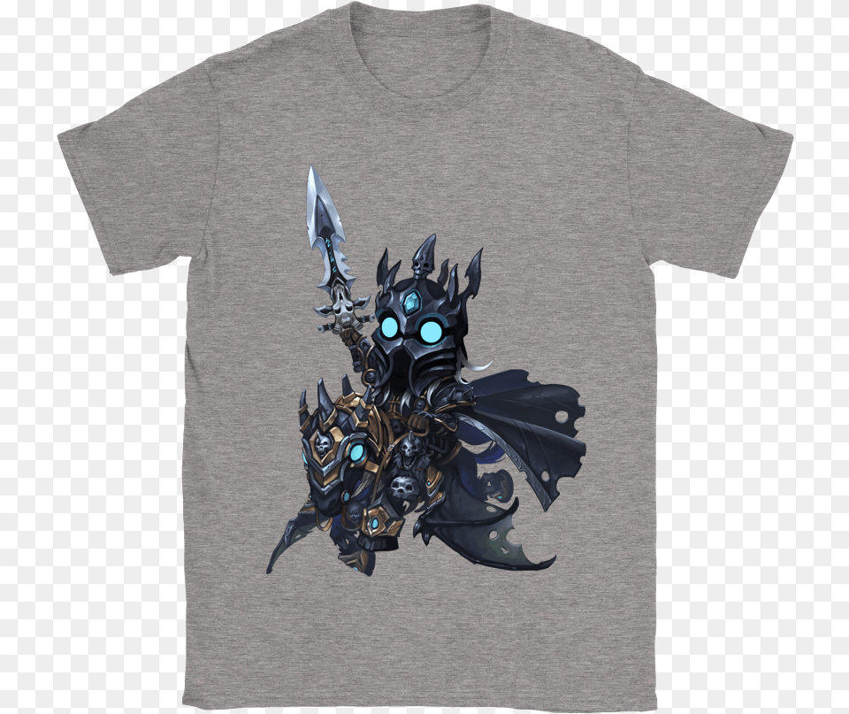 World Of Warcraft Death Knight Arthas Menethil Shirts Funny Miami Dolphins Shirts, Clothing, T-shirt, Person Png