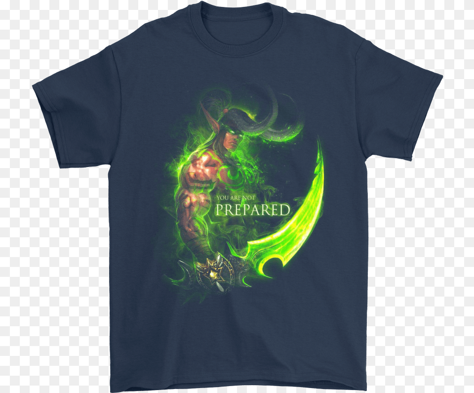 World Of Warcraft Demon Hunter World Turned Upside Down Shirt, Clothing, T-shirt, Face, Head Png