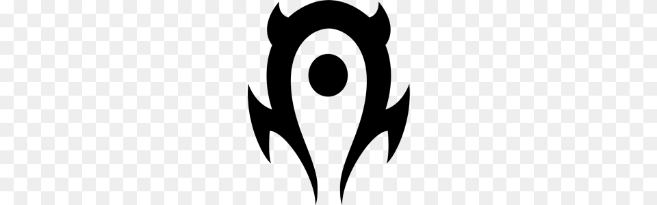World Of Warcraft Horde Logo Vector, Gray Png Image