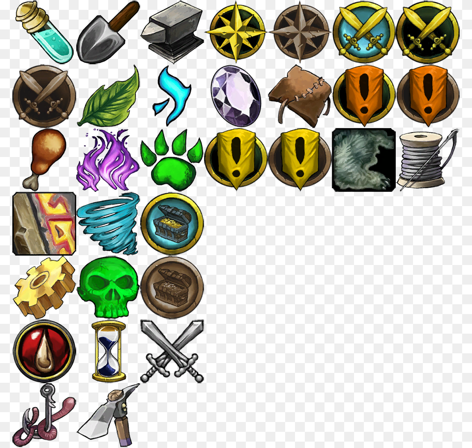 World Of Warcraft Icons Clipart World Of Warcraft Map Icons, Accessories, Jewelry Free Png Download