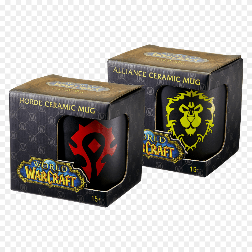 World Of Warcraft Logo Mug Blizzard Gear Store Geeky Gear, Box Free Png Download