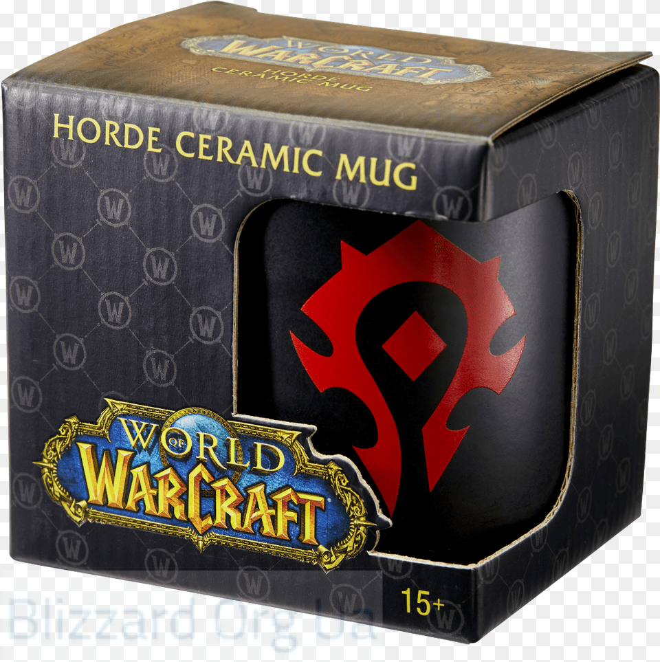 World Of Warcraft Logo Mug Horde World Of Warcraft, Box, Cardboard, Carton Free Png Download
