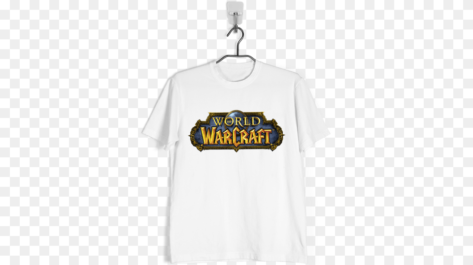 World Of Warcraft Logo T, Clothing, Shirt, T-shirt Free Png Download