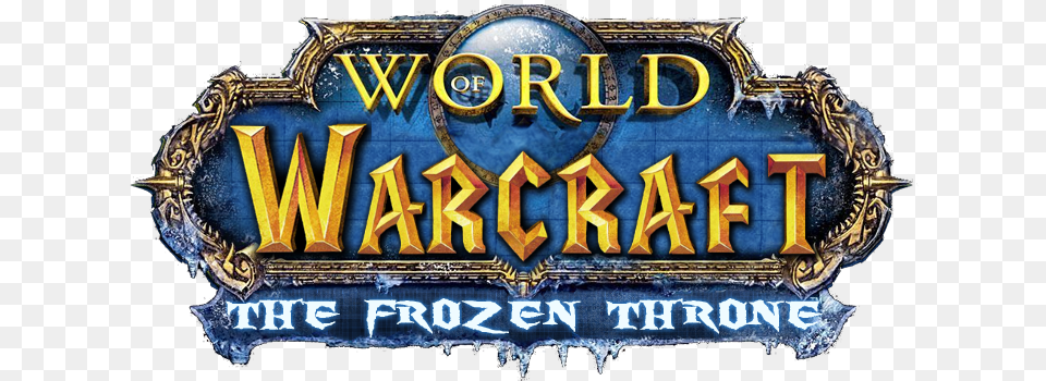 World Of Warcraft Logo Wow Frozen Throne Logo, Gambling, Game, Slot, Cross Png