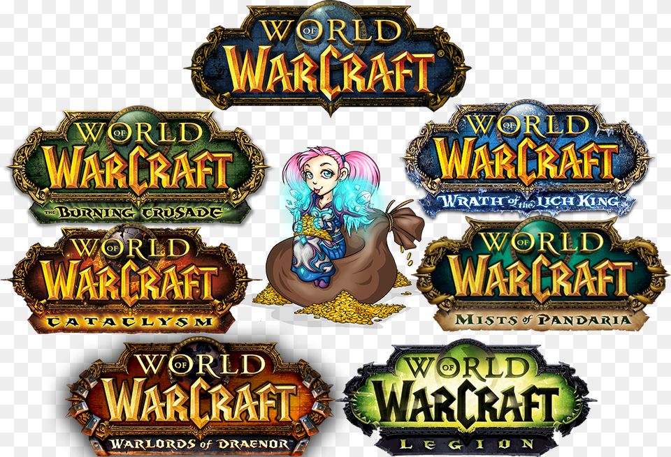 World Of Warcraft Logos, Gambling, Game, Slot, Person Png